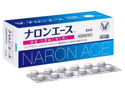 Naron Ace Migraine Killer. Two-step headache protection.