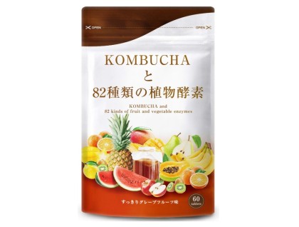 Kombucha Extract with 82 types of fruit and vegetable yeast for weight loss