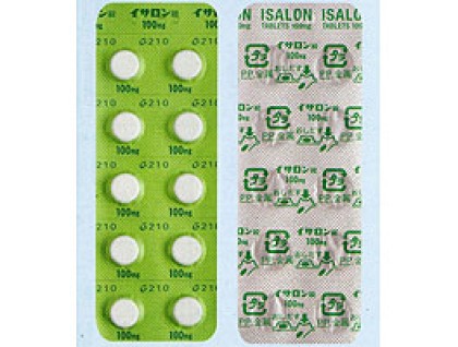 Aldioxa (old name Isalon) 100 mg 100 tabs (gastritis, gastric ulcer, duodenal ulcer)
