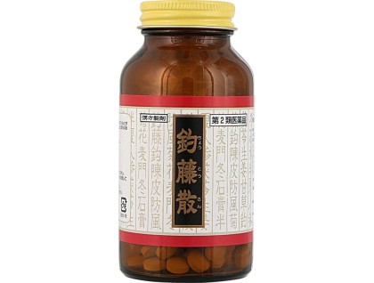 Chotosan tablets for hypertension (high blood pressure)