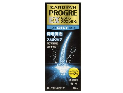 Karoyan (Carpronium chloride) for hair growth and scalp care