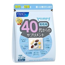 Vitamins for 40 year old Men by Fancl - 1 month