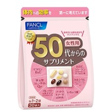 Vitamins for 50-year-old women Fancl - for 1 month