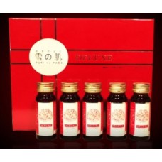Yukinohada Deluxe for rejuvenation: 10 bottles of 30 ml with swallow's nest and collagen