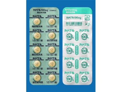 Canaglu tablets 100 mg for type 2 diabetes (canagliflozin, Invokana)