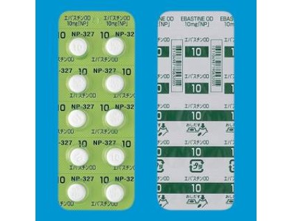 Ebastine OD tablets 10 mg for allergy treatment