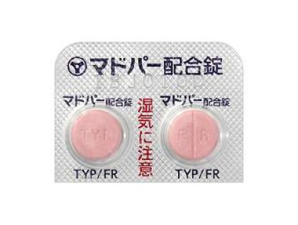 Madopar combination tablets for Parkinson disease (levodopa, benserazide)