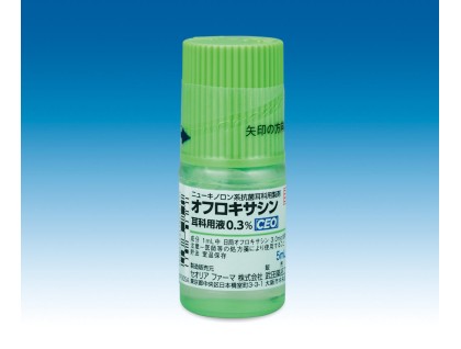 Ofloxacin otic solution 0.3% from Japan