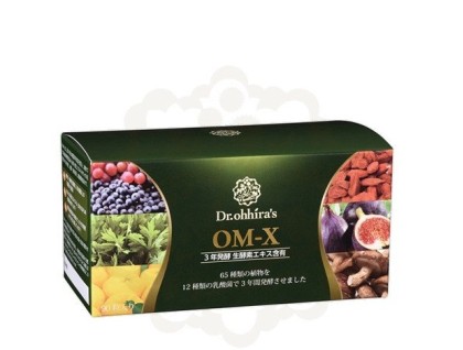 Dr. Ohhira’s OM-X capsules for nutrition supplementation (probiotics, ferments, TH10 lactic acid)