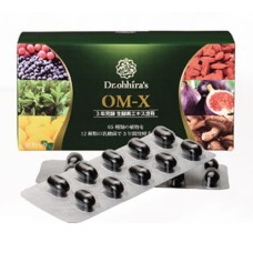 Dr. Ohhira’s OM-X capsules for nutrition supplementation (probiotics, ferments, TH10 lactic acid)