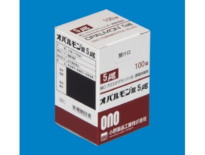 Opalmon tablets 5 mcg for numbness and pain in limbs (lumbar spinal stenosis, thromboangiitis obliterans, limaprost alfadex)