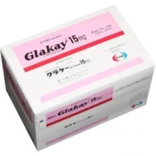 Glakay capsules 15 mg for osteoporosis (menatetrenone, vitamin K2)