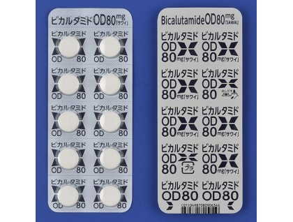 Bicalutamide OD tablets 80 mg for prostate cancer (Casodex)
