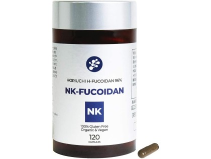 Horiuchi-H NK Fucoidan capsules (spleen, vegan, gluten-free, vegetarian)