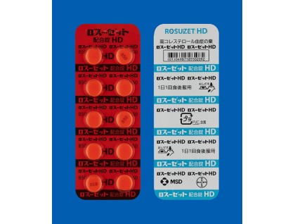 Rosuzet combination tablets for hypercholesterolemia and familial hypercholesterolemia (rosuvastatin calcium, ezetimibe, Ezalo, Roszet)