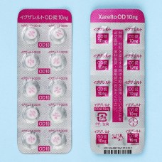Xarelto OD tablets 10 mg for prevention of ischemic stroke (rivaroxaban)